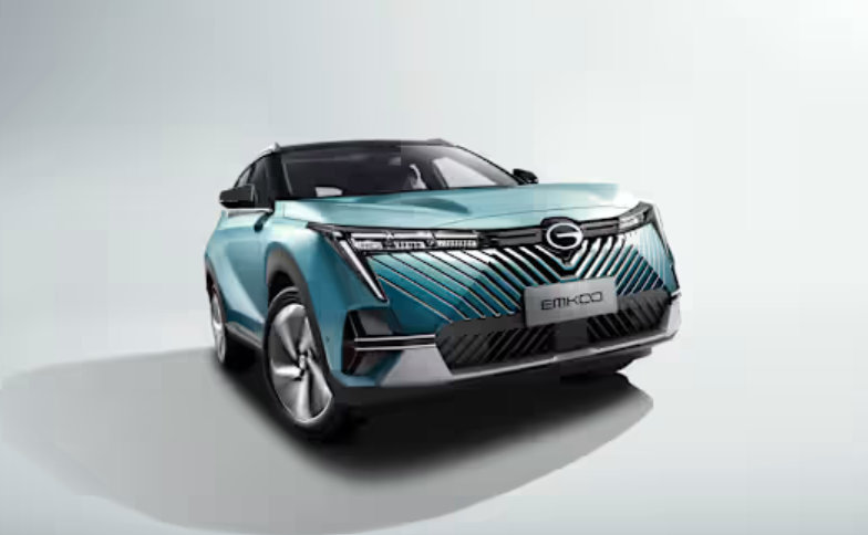 GAC EMKOO exterior, front three-quarter view